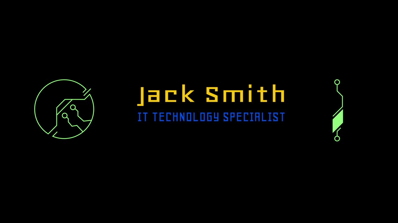Cyberpunk Lower Thirds.