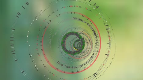 colorful abstract background with a spiral.