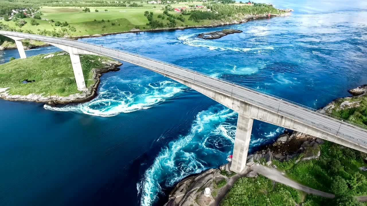 솔트스트라우멘의 소용돌이 소용돌이, 노르드랜드, 노르웨이