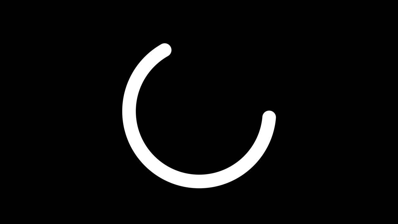 Download animation background shape round icon for loading waiting downloading uploading connecting