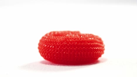 Close-up-of-plastic-cleaning-sponge