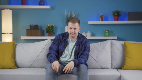 angry man.