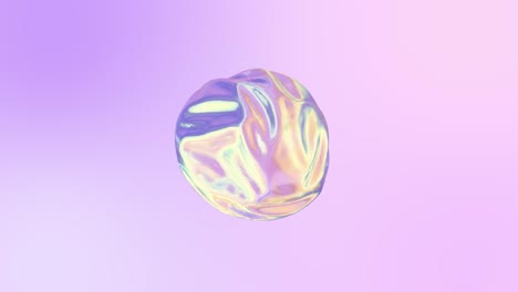 forma abstracta holográfica