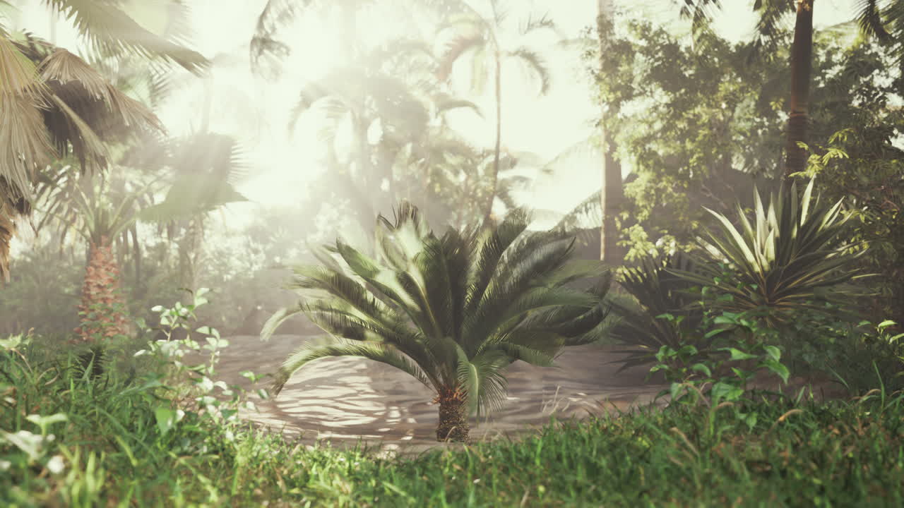 luz solar de los bosques tropicales