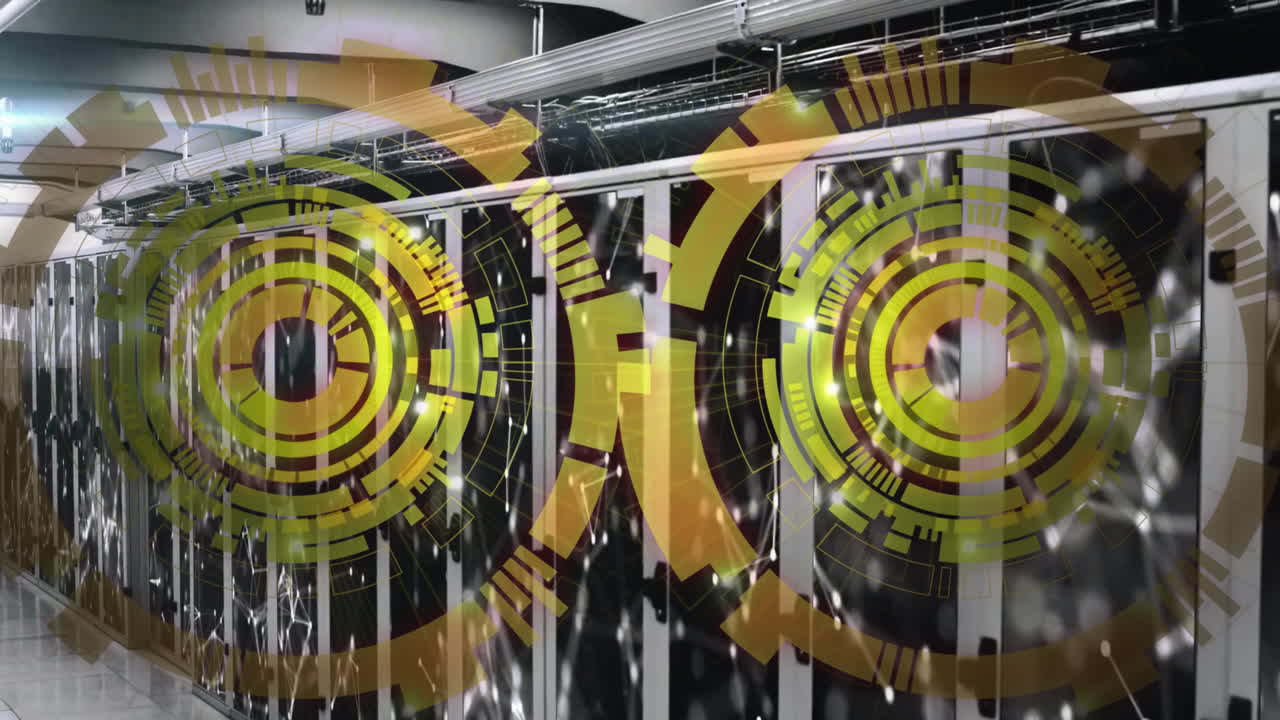 animación de ámbitos con procesamiento de datos a través de servidores informáticos