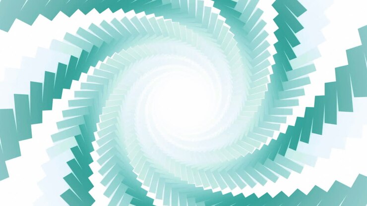 Abstract Teal Spiral Background