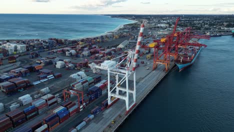 Port-of-Fremantle-in-Perth-City,-Western-Australia