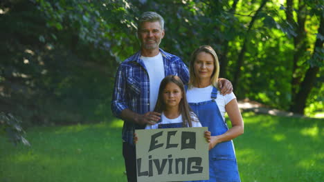family promotes eco-living