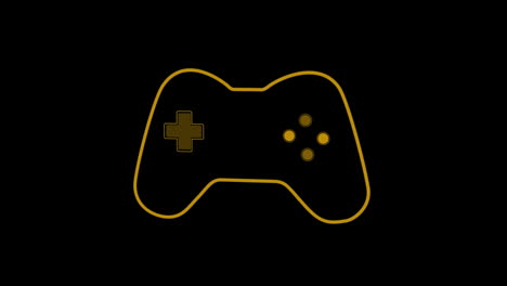 animación del logotipo amarillo del videojuego