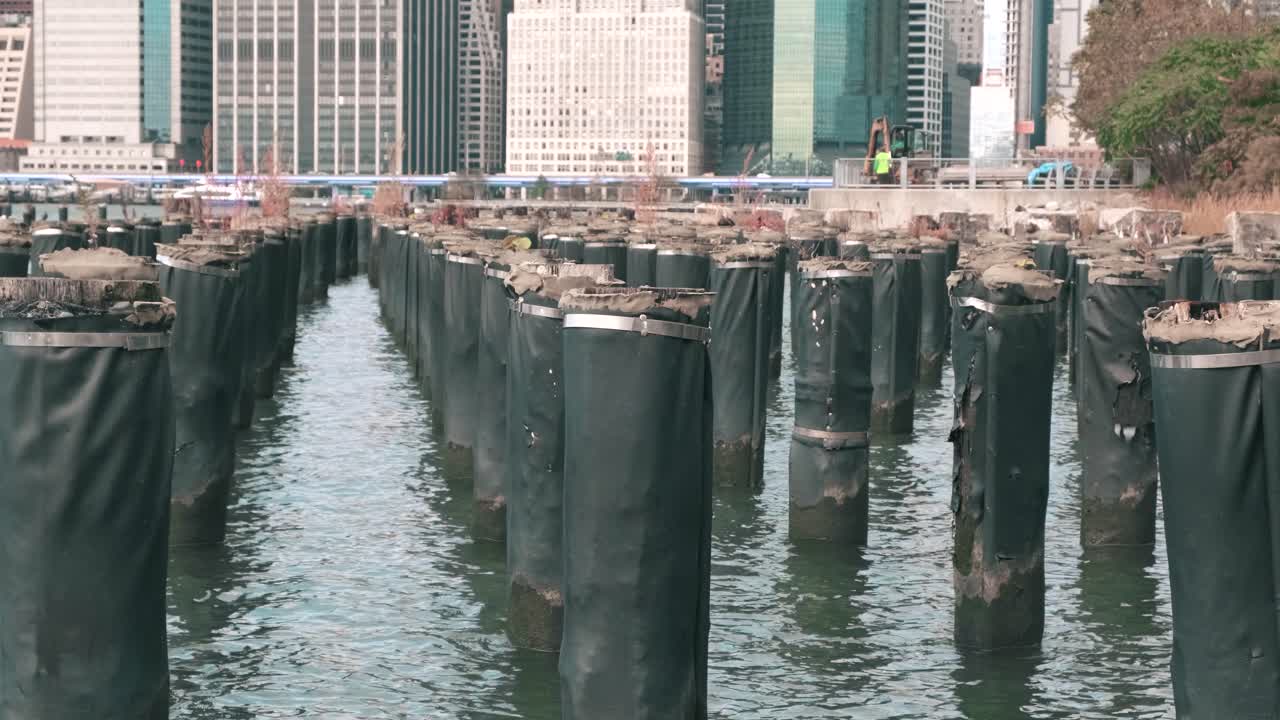 A different view of the coast of Manhattan