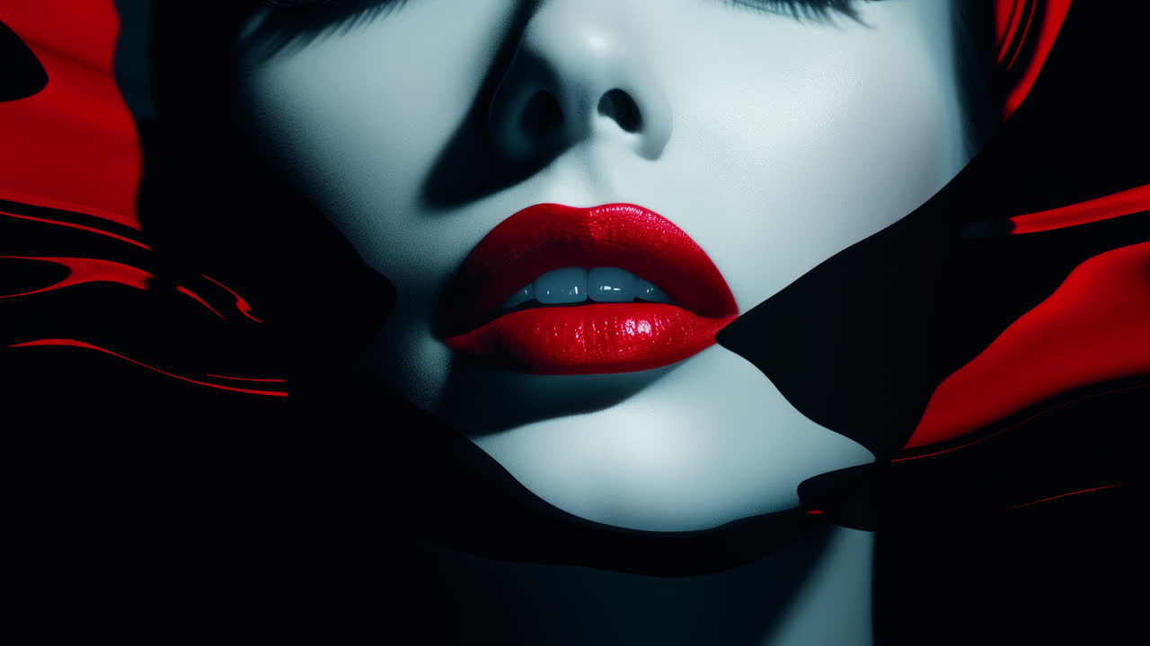 아름다운 인형 여성들의 헤드