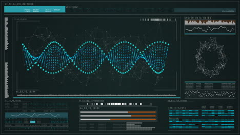 digitally generated dna structure