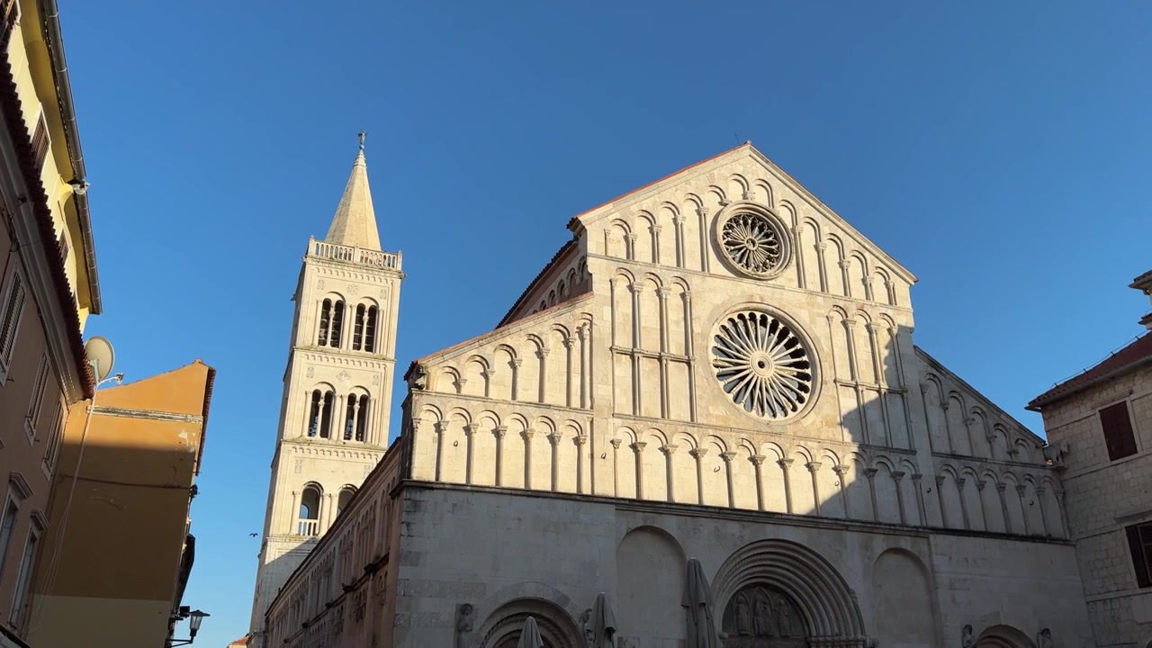 Cattedrale di Sant'Anastasia a Zara, Croazia – Storico monumento cattolico romano nel cuore del centro storico