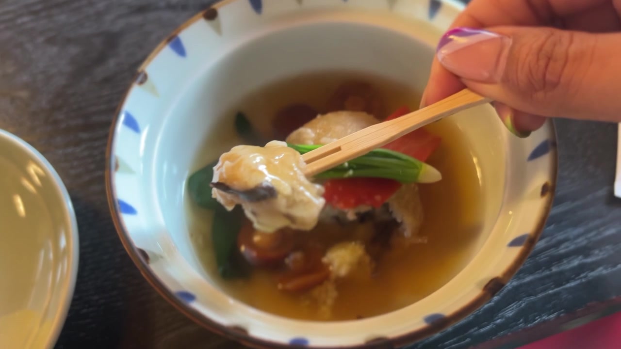 Sopa Japonesa Clara e Saborosa de Tofu e Vegetais