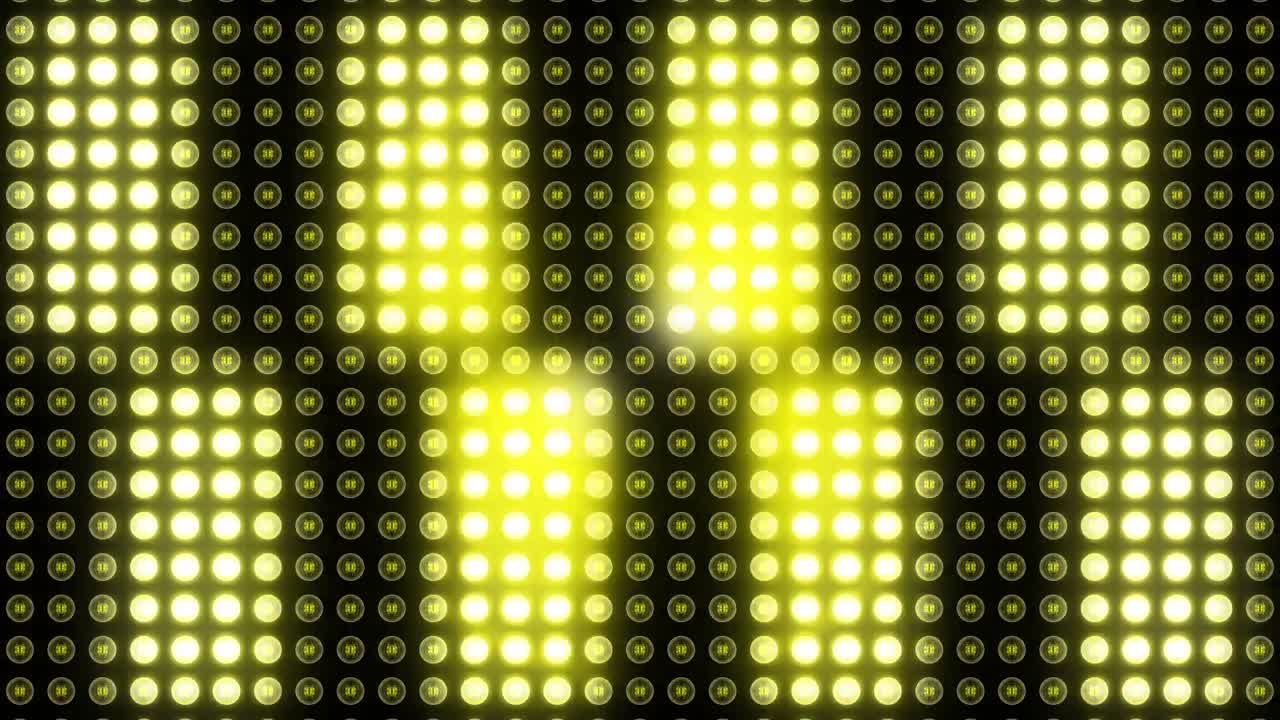 Flickering disco light at club