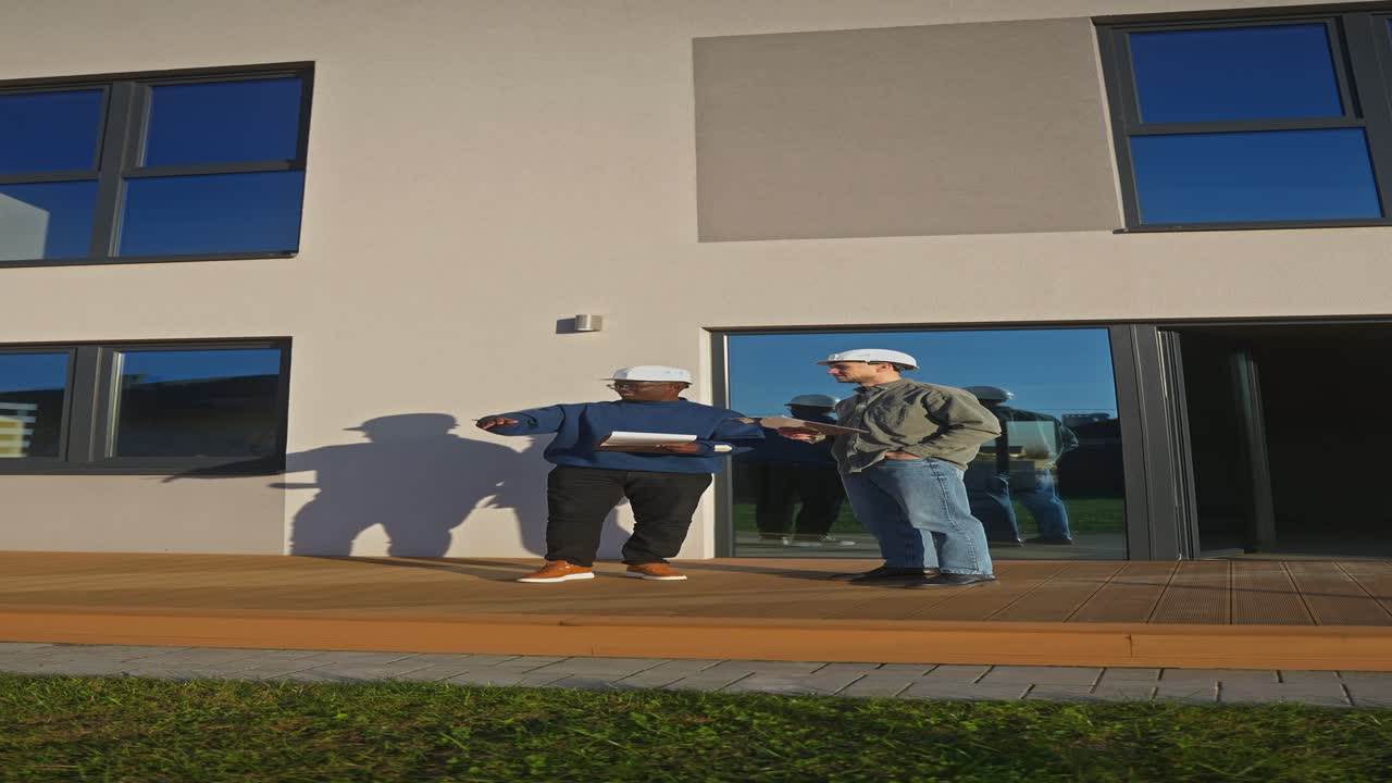 Architectural Inspection of Modern House