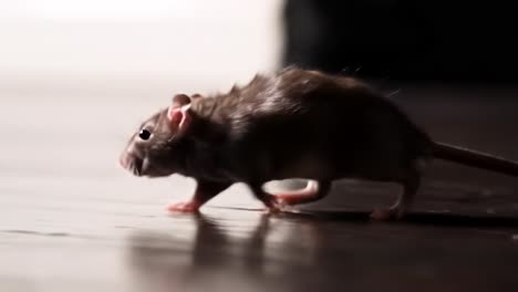 A Curious Mouse Explores Its Environment in Soft Light and Shadows, Capturing the Intrigue of Nature&#039;s Smallest Creatures
