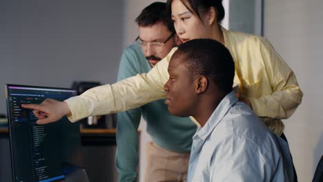 team collaboration on a coding project