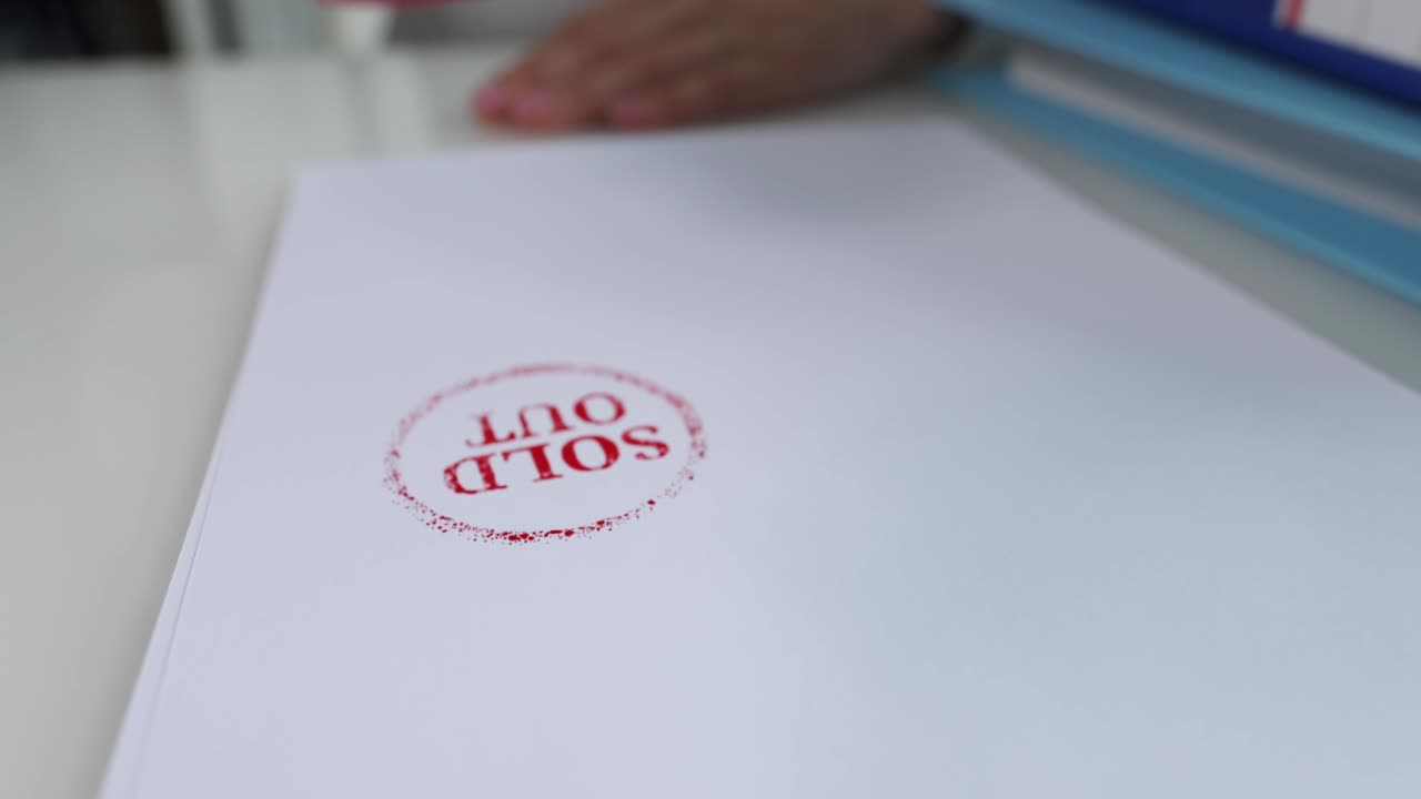 банкротство продажа имущества или запас с распроданной печатью