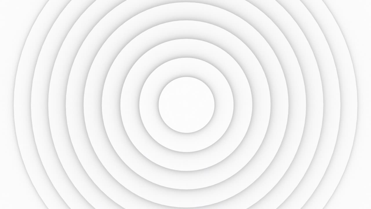 Background with a pattern of many rings, computer generated. 3d rendering of circle set