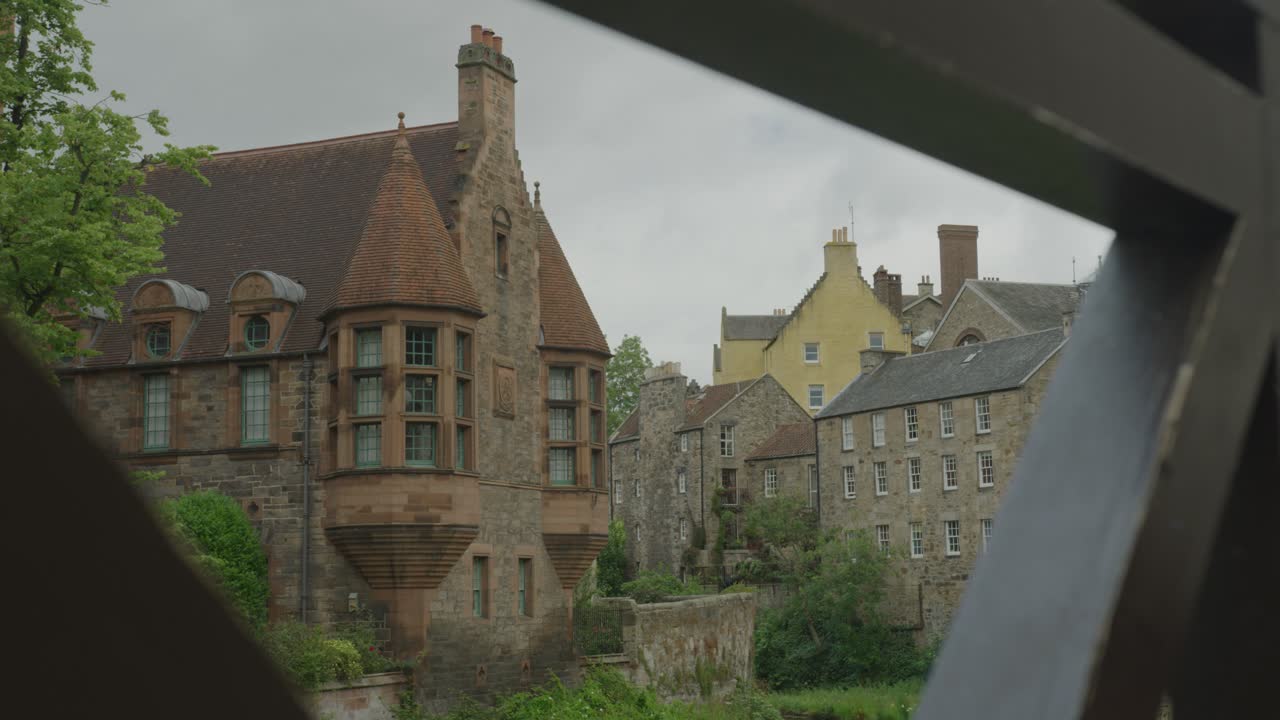 Old buildings in Edinburgh, Scotland captured in 5K.