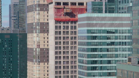 manhattan nueva york edificios cerrar