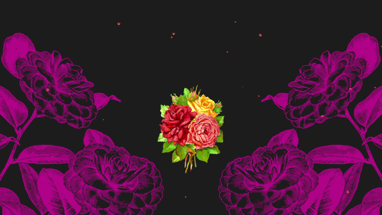 винтажные розы и розовые цветы