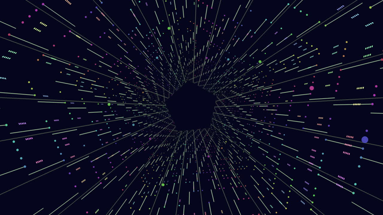 эфирное свечение и космический корабль в звездную ночь