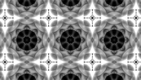 3d en bucle abstracto ornamentado fondo decorativo. caleidoscopio hipnótico.
