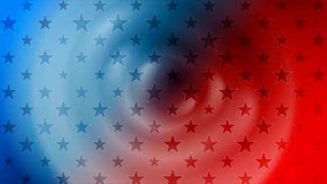 usa flag colors and stars abstract american motion background