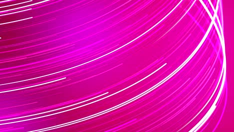 abstract background with animation moving of curved lines. glowing streaks of lights