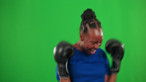 Winner,-boxing-and-sports-with-black-woman