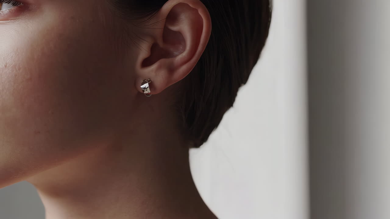 retrato en primer plano de una mujer joven