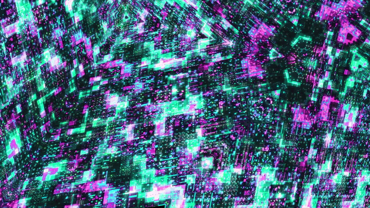 Abstrakt digital kunst