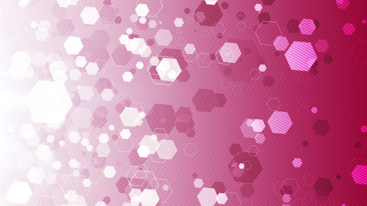 Hexagon geometric loop animation. Futuristic background. Honeycomb. Hexagonal digital element. Technology polygonal design.