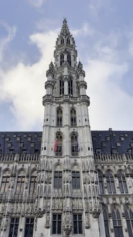 brussels city hall tower