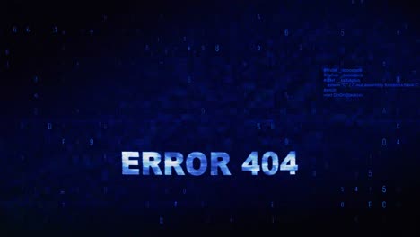 error 404 - page not found