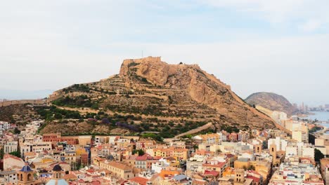 alicante costa blanca from the mediterranean