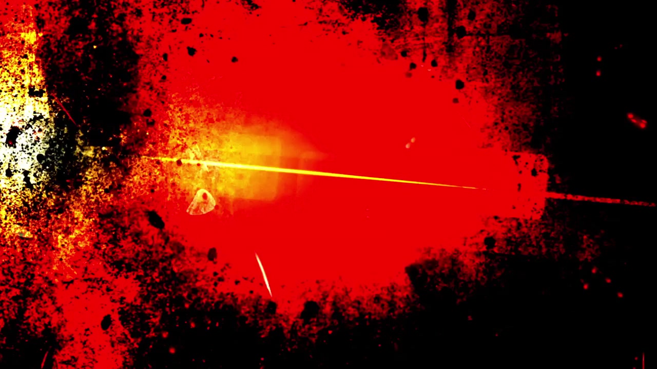 Abstract Grunge Film Grain Texture with Flashing Red and White Light