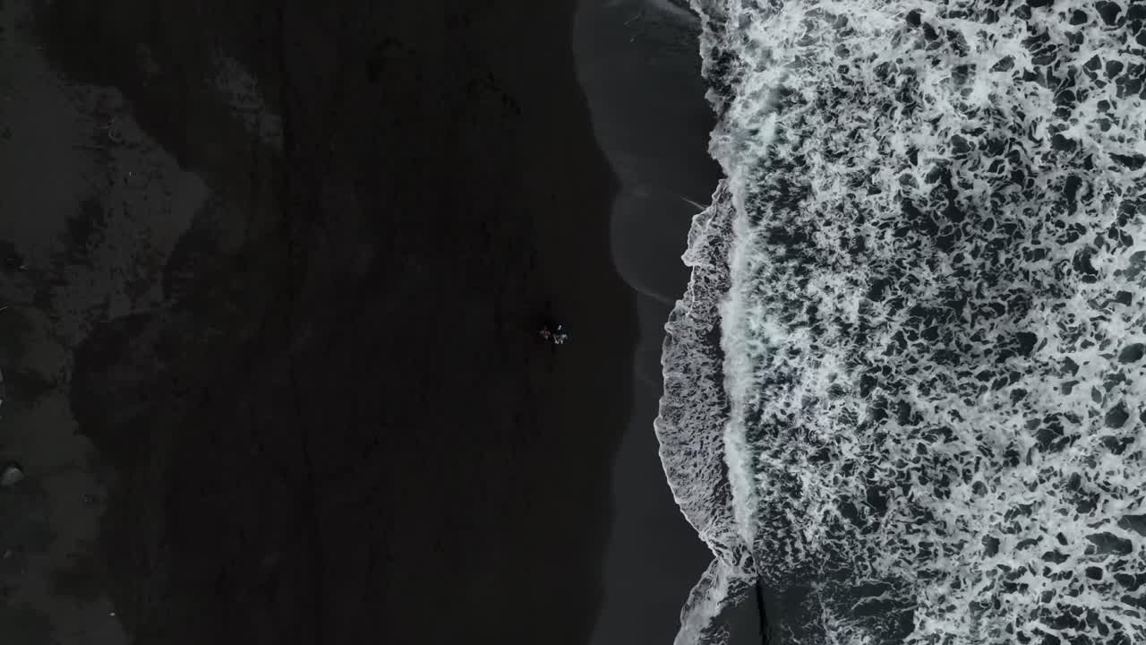 Luftfoto med drone af landskabet på La Palma, De Kanariske Øer, Spanien.