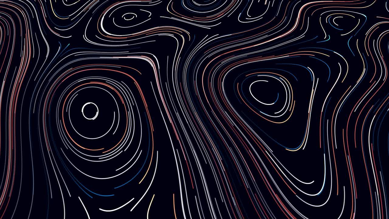 Colorful Abstract Lines Background