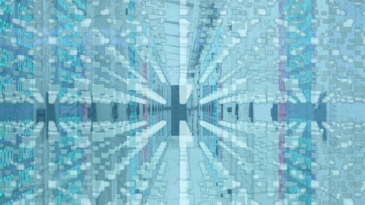 폴더의 애니메이션 및 서버에 대한 디지털 락