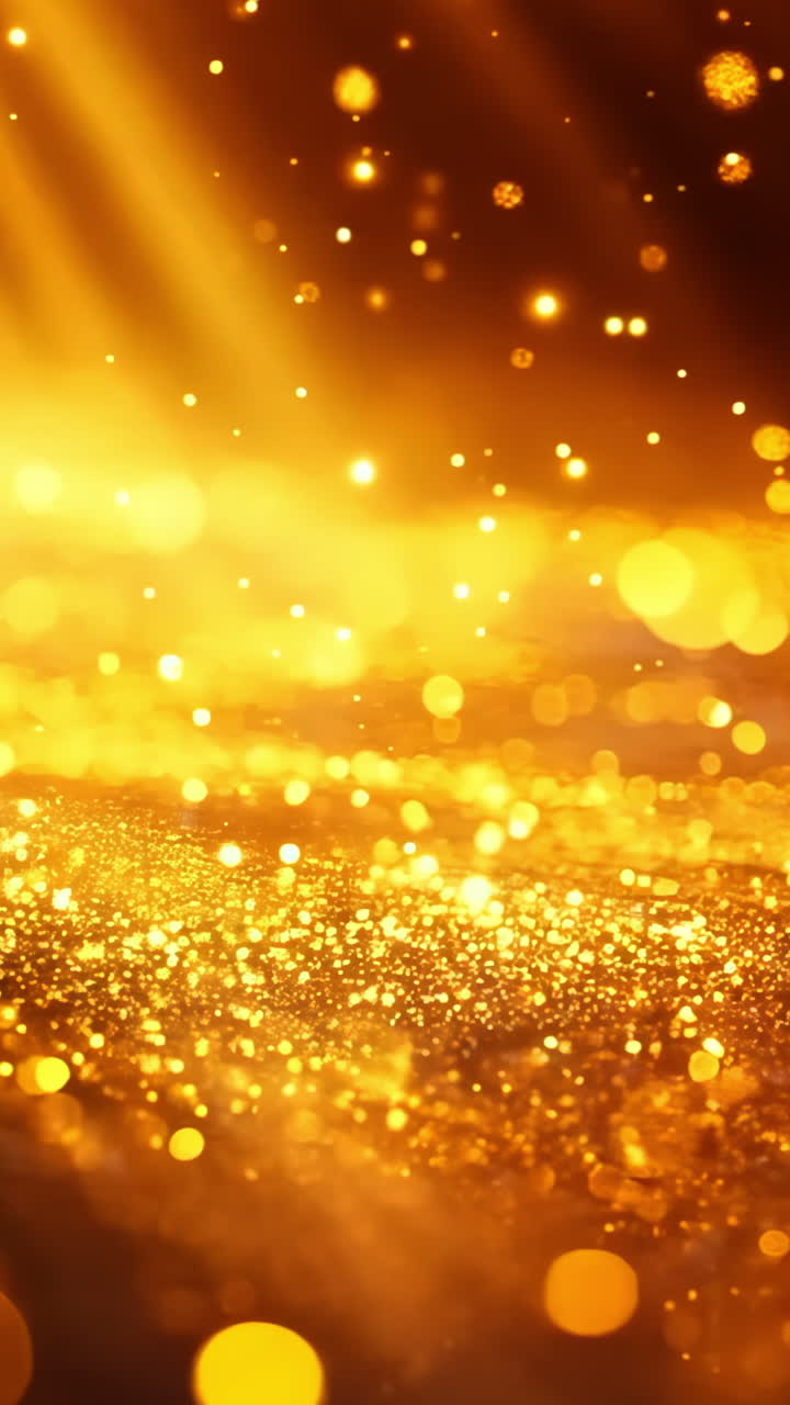 A bright yellow background with a lot of sparkles. The sparkles are scattered all over the background, creating a sense of movement and energy
