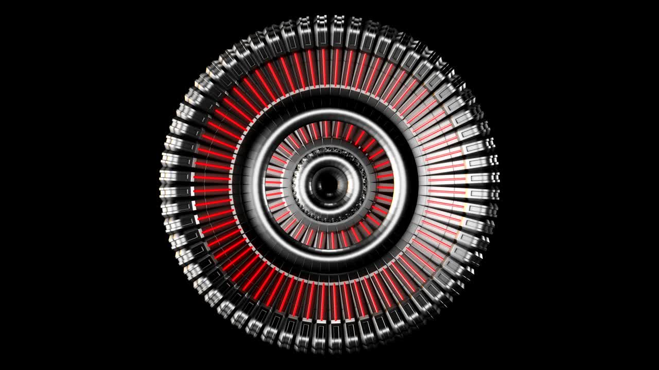 ilustración 3d de la tecnología futura, antecedentes del concepto de seguridad.