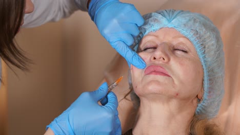 Cosmetic Facial Injection Procedure