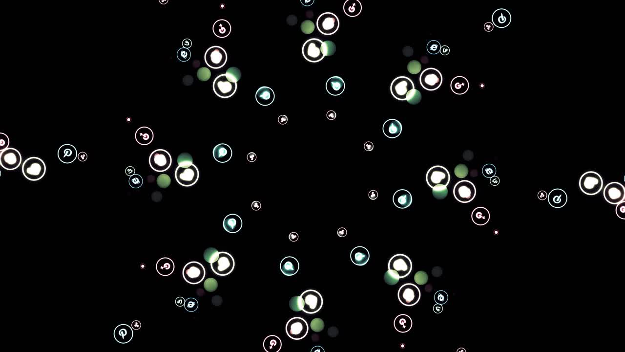 Abstract Glowing Pattern