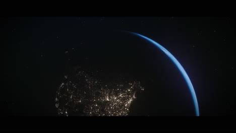 earth viewed from space