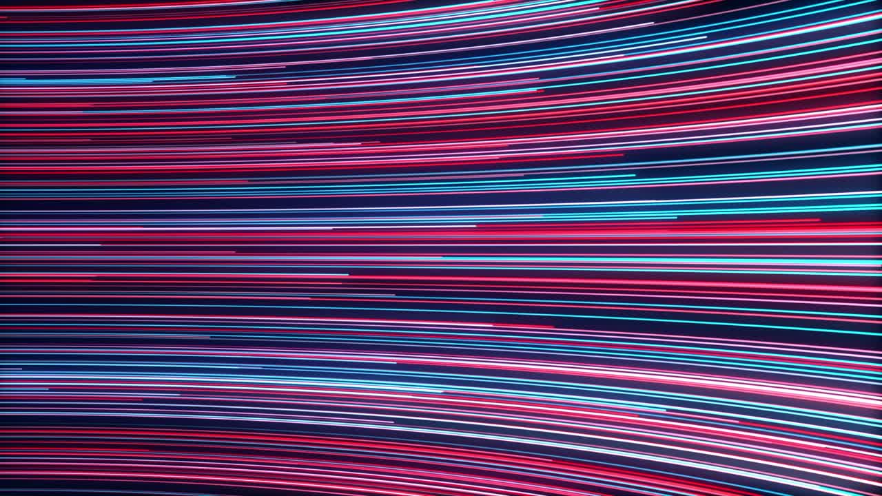 Abstract Neon Lines Background