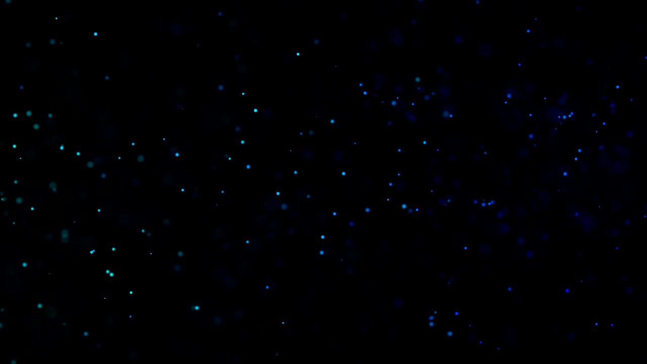 las partículas de polvo abstractas de fondo. las partículas de bokeh de fondo, las partículas parpadeantes, el movimiento aleatorio de las partículas.