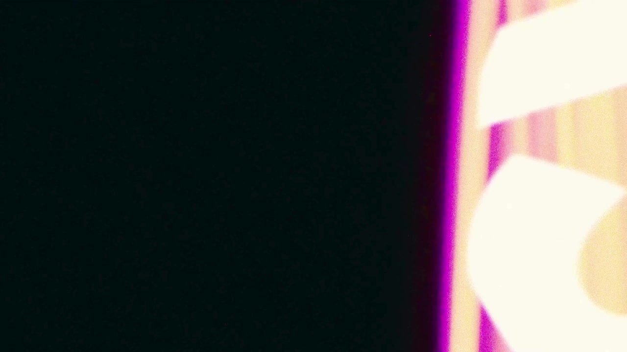 Abstract Light Leaks and Glitch Effects on Dark Background